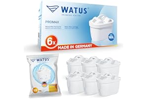 Watus Filterkartusche, kompatibel mit Brita Marella Filterkannen, Ersatz für Brita Maxtra+ Plus, Maxtra Pro (6)