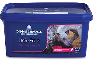 NAPZ Dodson and Horrell Itch Free for Horses Skin Supplement 1kg Refill Clear
