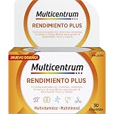 Multicentrum Plus Ginseng Ginkgo Multivitamin Supplement Adults 30 | Vitamins &amp; Minerals with Ginseng &amp; Ginkgo for Adults, Gl
