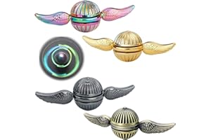 Steemjoey 4 Pezzi Fidget Giocattoli Palmari, Confezioni di Giocattoli Sensoriali, Giocattoli a Mano Agitatore per Alleviare Lo Stress, Ansia, Aggiungere Tempo di Uccisione per Adulti e Bambini