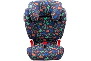 JYOKO KIDS Funda Compatible con Romer Kidfix II XP SICT kidfix2 S, Kidfix Z - Line (CON OJAL, HAPPY DINO)