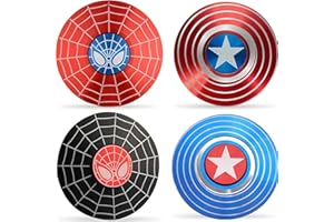 Steemjoey Confezione da 4 Giocattoli Portatili Supereroe per Bambini e Adulti, sensoriali Fidget Toys Packs, Giocattoli a Mano Fidget mitigatore di Stress Riduttore ansia per Adulti e Bambini