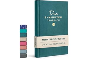 URBESTSELF 6-Minuten Tagebuch PUR für Erwachsene 2025 (Das Original) - Achtsamkeitstagebuch, Wissenschaftlich Fundiertes Journal Buch - Dankbarkeitstagebuch für Mehr Resilienz & Selbstliebe