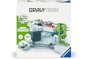 Ravensburger GraviTrax zestaw akcji Flip`n`Dip - tor dla kulek i zabawka konstrukcyjna od 8 lat