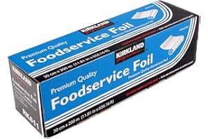 Kirkland Signature Foodservice Foil - Premium Quality Aluminium Foil 30cm x 200 metres