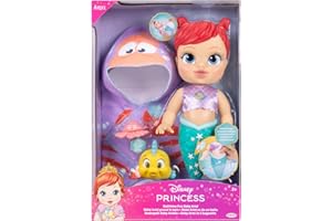 DISNEY PRINCESS Disney - Licence Officielle - Ariel - Bain Moussant F25 5L avec Boîte Fenêtre - Produit de Soin pour Enfants - Inspiré Petite Sirène - Parfum Doux - Format Famille Salle de Bain Univers Disney