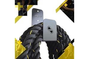 MEOLLO Uchwyt ścienny do liny bojowej - 100% stal węglowa