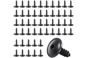 MAXQUU 50 Viti Autofilettanti per Auto, Carrozzeria e Parafango - Accessori per Riparazione Auto e Mobili (M5 x 16 mm)