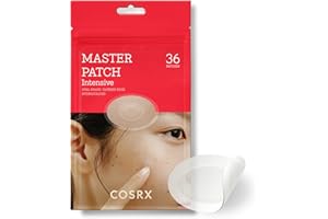 COSRX Master Pimple Patch Intensive 36 Patches Value Pack | Patch in 2 Sizes | Oval Hydrocolloid Pimple Patches with Tea Tree Oil fot Spot, Zit, Pimple Treatment