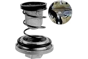 DULUOK Motocicleta Scooter Aceite Tapón De Drenaje Conjunto Gy6 Tapón de Drenaje de Aceite completo con Junta Tórica + Filtro + Muelle para 50-150 cc GY6 Baotian Benzhou Znen Taotao Moto Set Accesorios