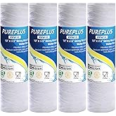 Sedimentfilter für Brunnenwasser, 5 Mikron, 25,4 x 6,3 cm, Ersatzkartusche für universelles 25,4 cm RO-System, WP-5, Aqua-Pur