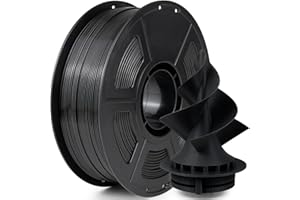 ‎ISANMATE iSANMATE Schwarz ASA Filament 1.75mm, Premium Anti-UV Wetterbeständiges 3D Drucker Filament für Outdoor, Maßgenauigkeit +/- 0.02mm, 1KG Spule ASA Filament für 3D Drucker, Schwarz