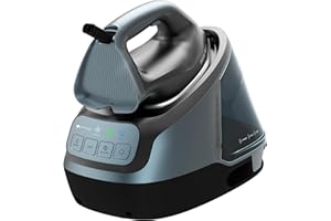 Cecotec Centro Stiratura Verticale H-2400 Station Instant Steam. 2800W, Piastra Ceramica, Vapore Continuo 150g/min, Colpo di Vapore 550g/min, Pompa Acqua Automatica, Sistema Antigoccia e Anticalcare