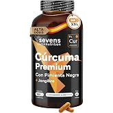 Turmeric with Ginger and Black Pepper - 1410 mg per Dose - 365 Capsules | XL Saver Format - Turmeric in Vegan Capsules - Natu