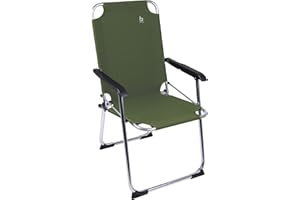Bo-Camp Sedia pieghevole in alluminio, da pesca, da campeggio, pieghevole