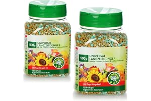 COM-FOUR® 2x 500 g universalt gödselmedel, balanserat långvarigt