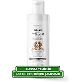 Greenwich Kedi ve K&ouml;pek Şampuanı 400 ml &ndash; Doğal İ&ccedil;erikli Vegan Şampuan | G&uuml;nl&uuml;k T&uuml;y Bakımı, Nazik Temizlik ve Ekonomik Boy