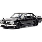 Jada, 253203004, Fast & Furious 1971 Nissan Skyline 1:24, Die-cast(Metal), Openable Luggage Hoods & Doors, Fast & Furio