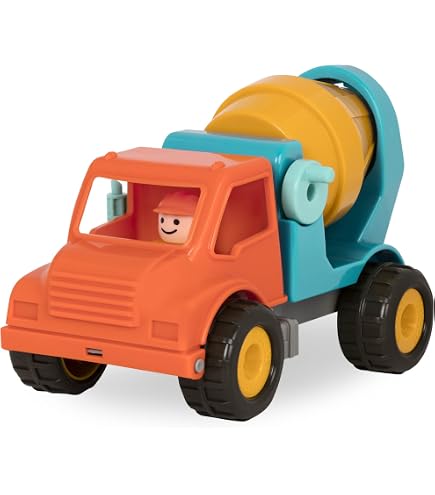 Wader Tech Camion Pelleteuse 27 Cm – Pelle Mobile, Essieux Acier, Dès 12 Mois, Intérieur/extérieur