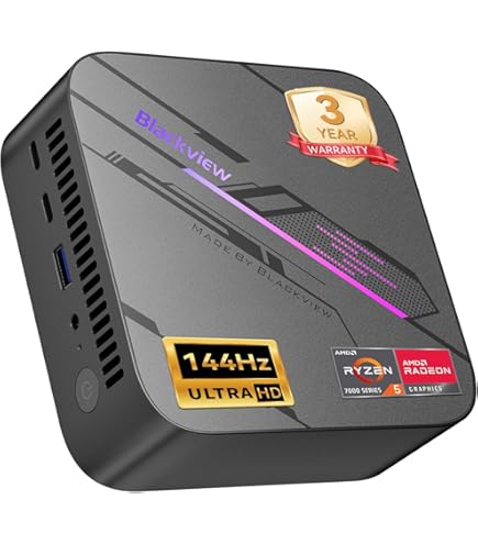 FIREBAT AM02 Mini PC, Intel N100 Mini Computers(up to 3.4GHz