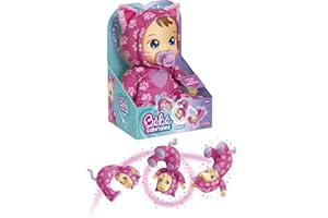 Lansay | Mon BÉBÉ CABRIOLES – Mimi Le Chat | Poupée Interactive en Pyjama Chaton | Fait des Galipettes Amusantes | Corps Tout Doux et Câlin | Jouet Éveil 2 Ans et + | Bébé Fille ou Garçon