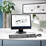 Logitech MK120 Kit Tastiera e Mouse Ottico Cablati per Windows, Plug-and-Play USB, PC/Laptop, Layout Standard Spagnolo…