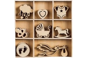 Knorr Prandell Scatter - Decoración para bebé - 45 piezas surtidos