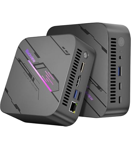 Bmax B4 Plus Mini-pc, Intel N100 (tot 3,4 GHz), 16 G DDR4/512 GB
