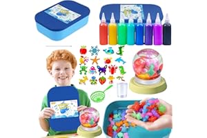 Aszaui Acqua Gel,Magic Water Elf DIY Sea Life Creature,Set Creativo 3D Aqua Gelz,13 Flaconi di Gel Colorato,Giocattoli Fatti a Mano per Bambini, Set di Giocattoli Acquatici per Ragazzi e Ragazze