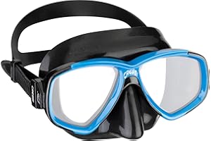 CRESSI Perla - Single Perla Mask or Combo Set Perla Mask + Mexico Snorkel for Diving and Snorkelling, One Size, Unisex