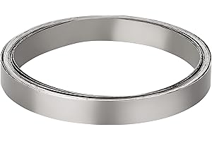 ISOLATECH cinta de acero niquelado, cinta Hilumin para soldar por puntos, soldar, conectar baterías recargables 18650, bricolaje, 0,1mm x 8mm (longitud: 1 metro)