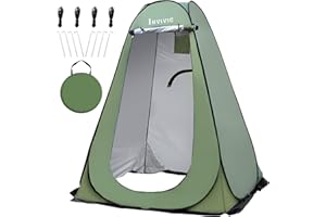 IBVIVIC Tenda da doccia pop-up per spogliatoio, tenda da campeggio con borsa per attività all'aperto, spiaggia, pesca, campeggio, escursionismo
