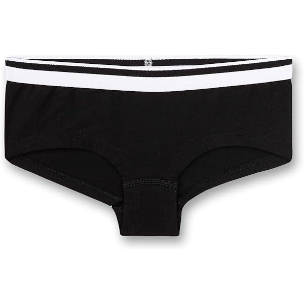 Sanetta Mädchen-Hipster Graumelange – Nachhaltige Baumwoll-Unterhose, Bequem, Niedrige Leibhöhe