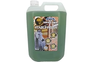 Trade Chemicals HORSE STABLE CLEANER DISINFECTANT Earths Gold Stable Fresh 5L (Grass & Hay)