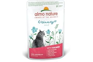 Almo Nature Urinary Help Karma dla Kotów, Łosoś, 30 x 70g