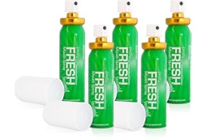 PRETTY 5x Fresh MINT BREATH SPRAY Antibacterial SUGAR FREE Bad Breath & Smokers 20ml