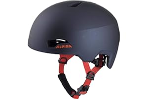 ALPINA HACKNEY - Leichter, Bruchfester & Optimal Klimatisierter Fahrradhelm Mit Nachrüstbarem LED Für Kinder