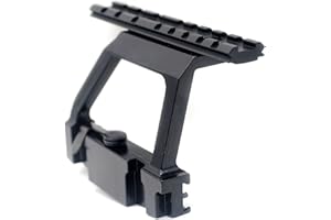 TRIROCK Tactical A-k 47 Côté Scope support de fixation pour 20 mm Picatinny Weaver Rail