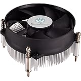 SilverStone SST-NT09-115X - Nitrogon CPU Cooler, Low Profile, quiet 80mm PWM, Intel