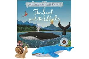 THE PUPPET COMPANY The Snail and the Whale Book by Julia Donaldson With Finger Puppets – Interactive Storytime Adventure for Kids