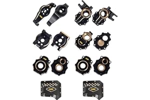 AMK Set di pesi in ottone TRX4 8 in 1 TRX6 contrappesi ruota portale asse aggiornamento accessori per 1/10 RC Crawler TRX4 Upgrade (set 8 in 1)