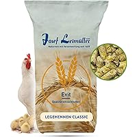Leimüller Hühnerfutter gegen Milben 1kg - Legehennenfutter Pellets Classic | Alleinfuttermittel für Legehennen | für…