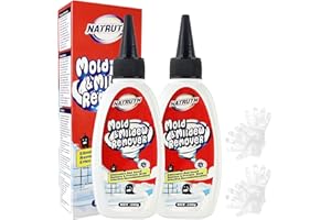 NATRUTH Mold Remover Gel，2 PACK Gentle Household Mold Miracle Remover Gel Mildew Caulk Remover Wall Mold Cleaner 120ml (2)