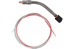 ELECTROMECANICA CANTABRIA ELCAN ELCAN Pack de una cabeza para antorcha 36kd y guia hilo rojo de 4 metros para hilo 1,0-1,2mm para antorcha mig mag. Consumibles y accesorios pistola soldar. Cuello cisne para torcha soldadura MB36