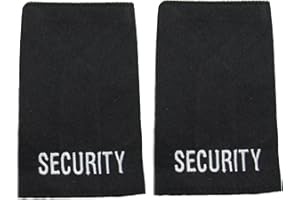 Uniform Store London Epaulette Security Epaulette Slider Sold Pair Black Epaulettes R423