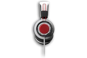 Gioteck - Gioteck - Auricular estereo con cable blanco y rojo TX-40 Gioteck multiplataforma (PS4) (PlayStation 4)