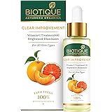 Biotique Advanced Organics Clear Improvement Vitamin C Treatment Oil, 30ml