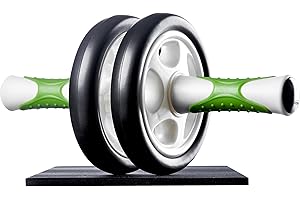 Ultrasport, abdominal trainer for home use, for training abdominal muscles, back and shoulders, upper body roller with rubberized handles