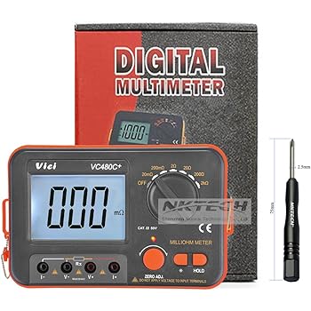 Milliohmetro Digitale Peaktech 2705 - Puntali Kelvin 4 Fili, CAT III 1000V - Foto 3