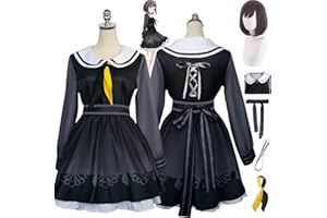 Tjmiaohao Project Sekai Colorful Stage Shinonome Ena Cosplay Costume Outfit Game Character Akiyama Mizuki Dresses Uniform Full Set Halloween Dress Up Suit with Wig for Women Girls